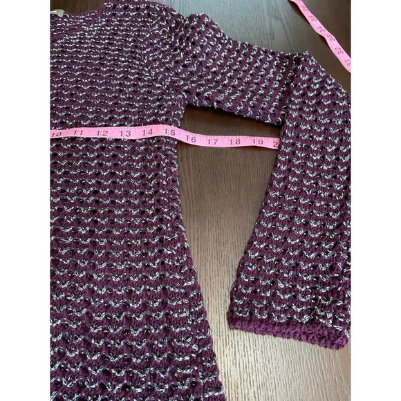 Woman's Tommy Bahama Purple Sweater - Medium - Picture 5 of 6